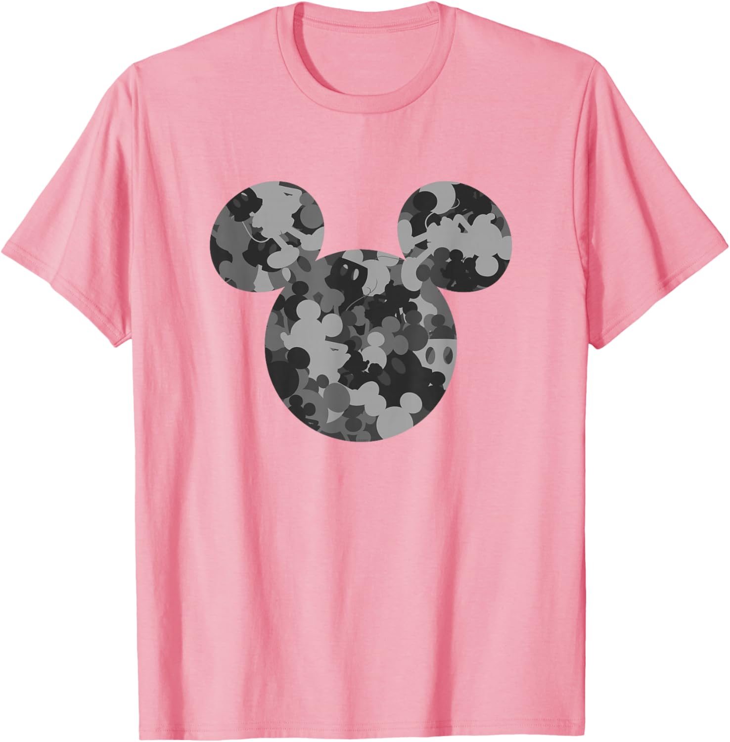 Disney Mickey Mouse Camo Gray T-Shirt for Fun and Stylish Kids - 7