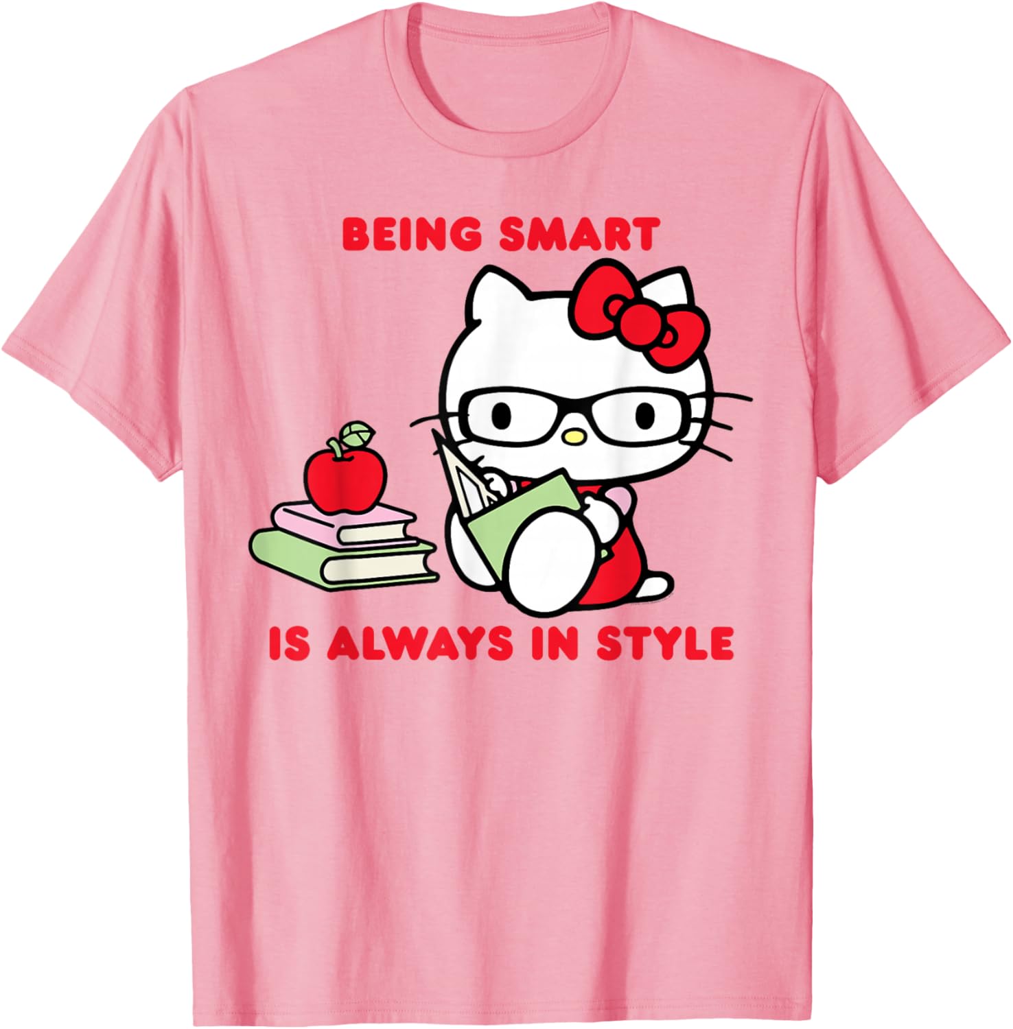 Hello Kitty Smart Is Always In Style Student T-Shirt for Kids - 17