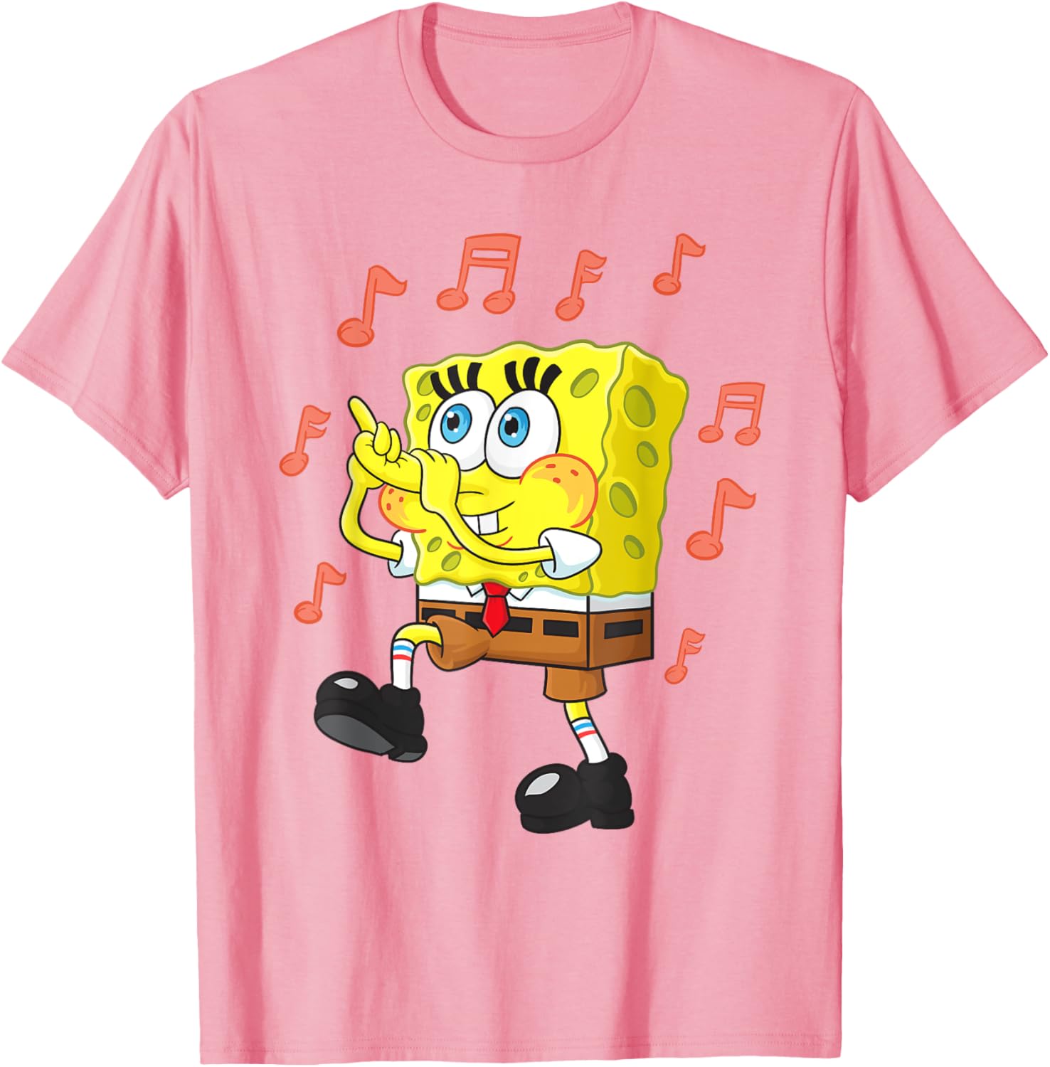 Mademark SpongeBob SquarePants Nose Flute T-Shirt for Fun Fans - 10
