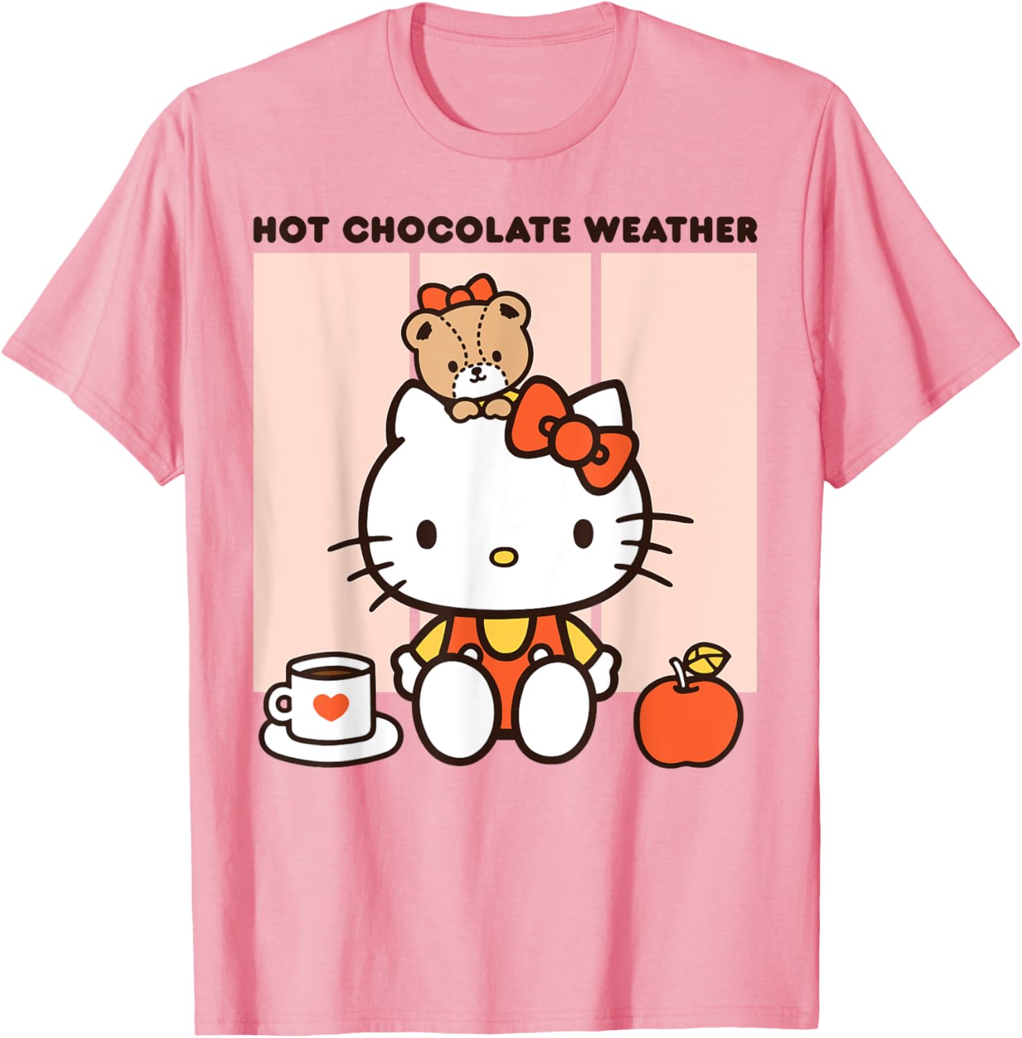 Hello Kitty Hot Chocolate Weather T-Shirt for Cozy Winter Style - 8