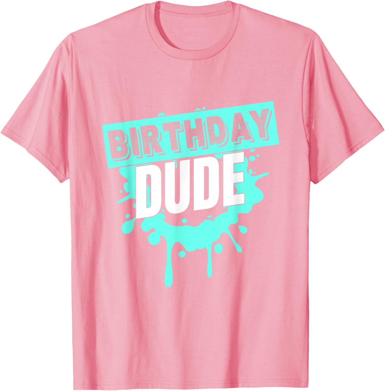 Birthday Dude Graphic Novelty T-Shirt for Boys - Fun Gift Idea - 13