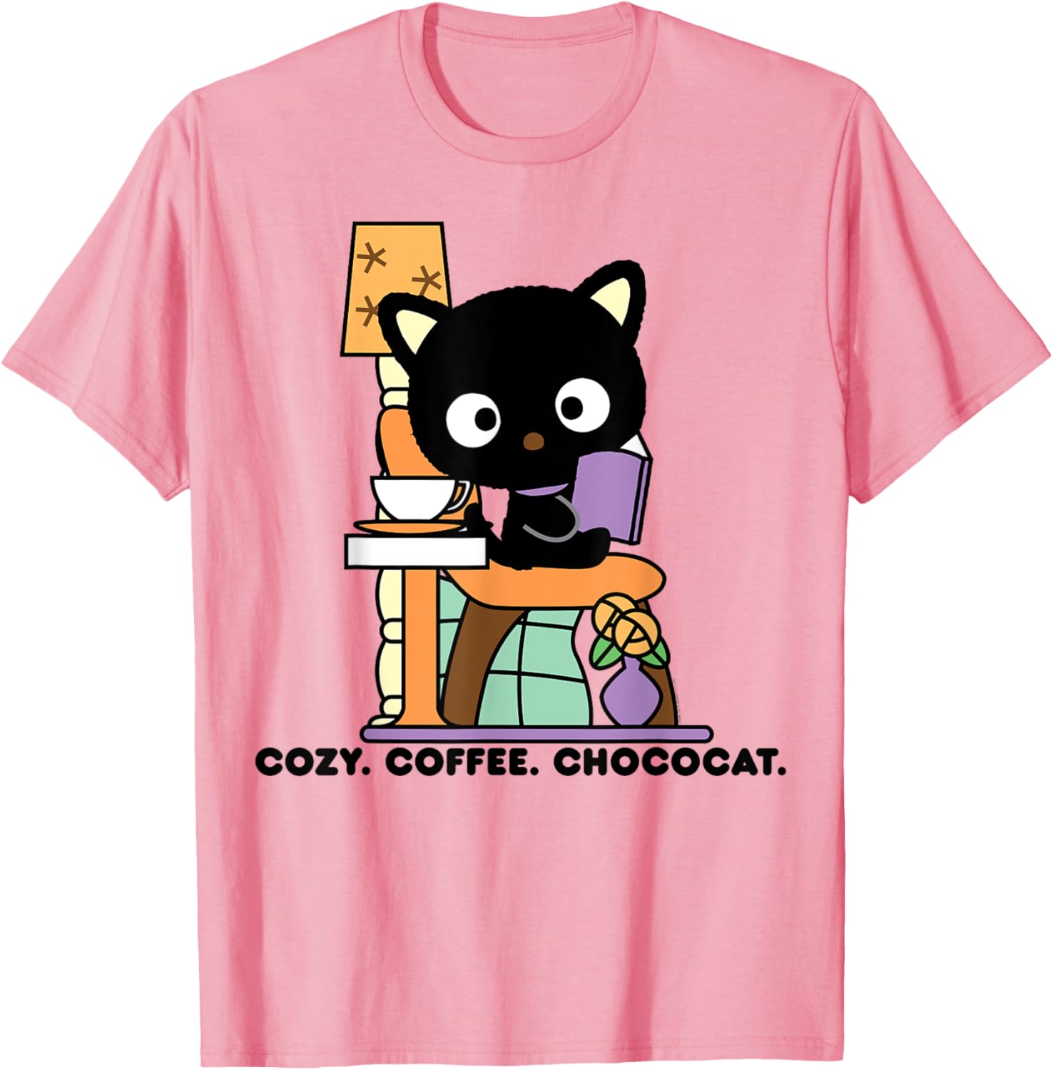 Chococat Cozy Coffee Cafe T-Shirt for Everyone - Fun & Stylish Design - 9