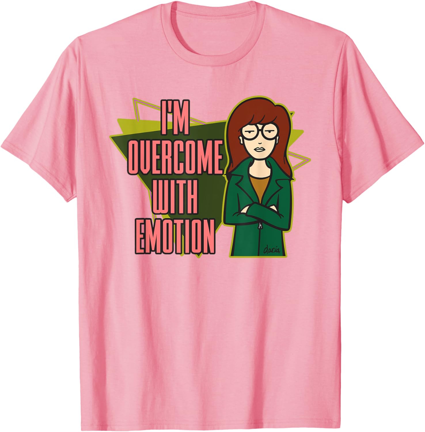 Mademark x Daria Emotion Graphic T-Shirt for Trendy Casual Style - 15