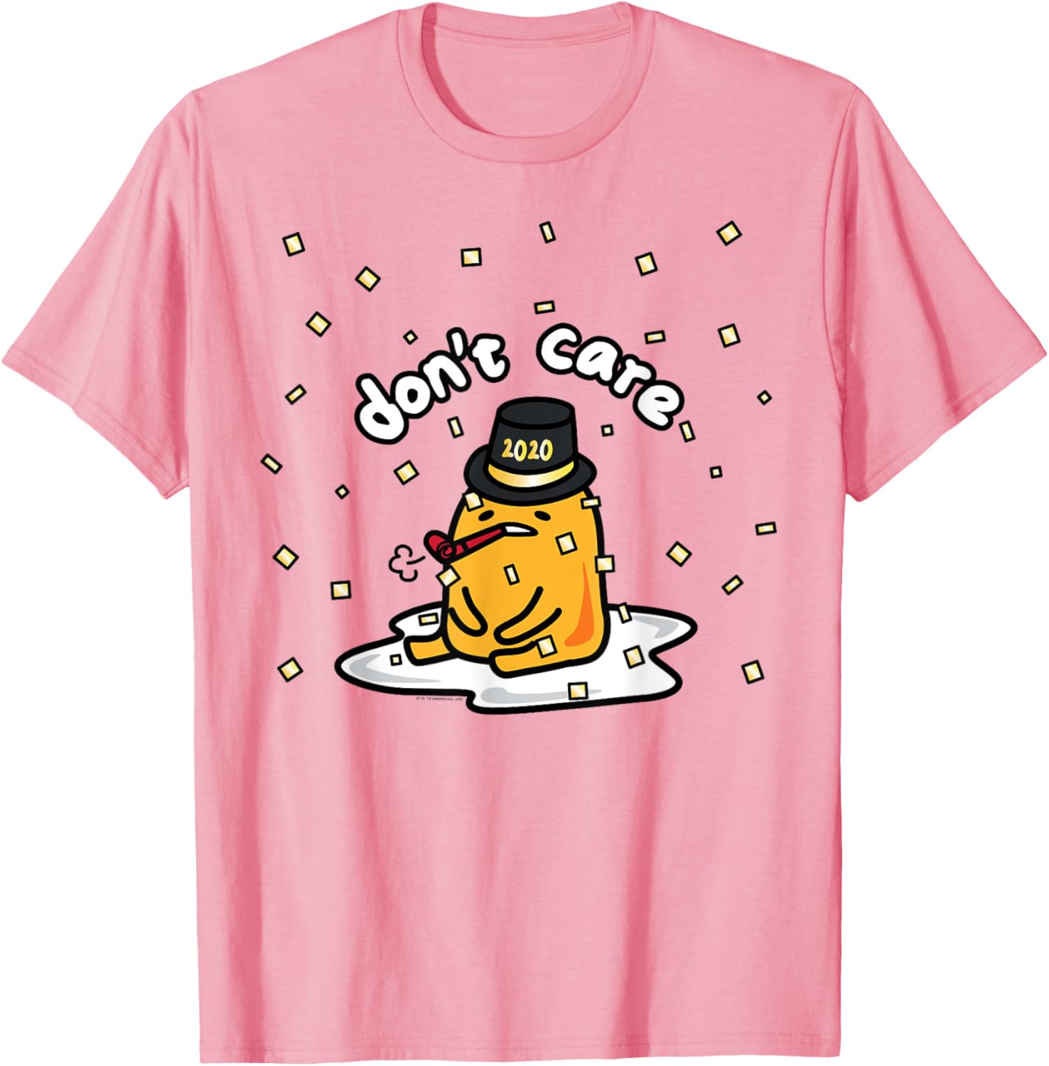 Gudetama Lazy Egg Happy New Year 2020 T-Shirt for Fun Fashion Lovers - 8