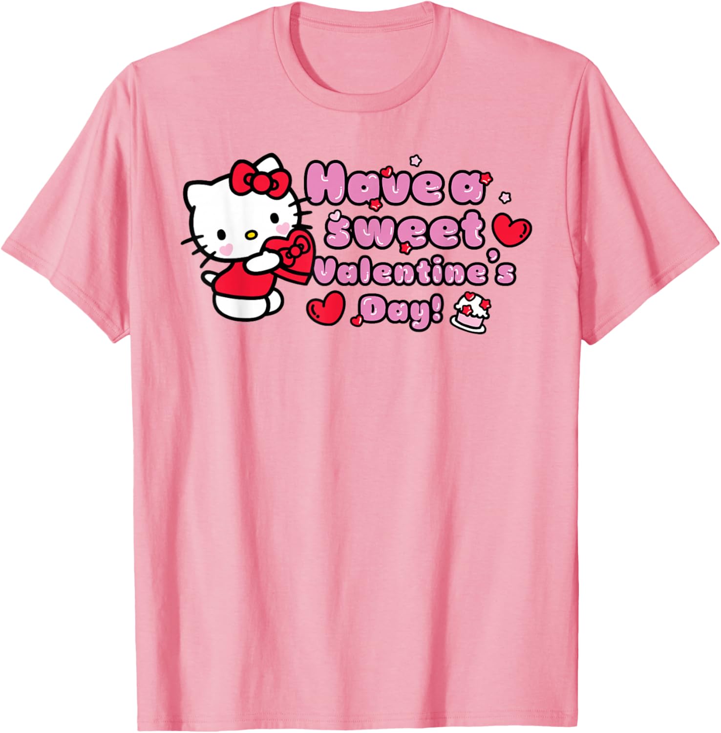 Hello Kitty Valentine's Day T-Shirt Cute and Sweet Gift for Her - 7