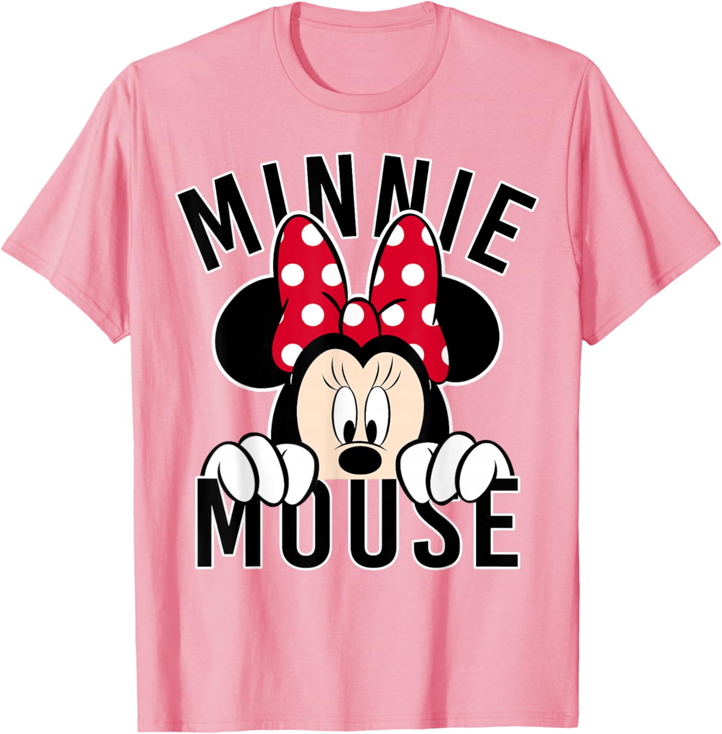Disney Minnie Rock the Dots Peeking Minnie T-Shirt for Fun Fashion - 1