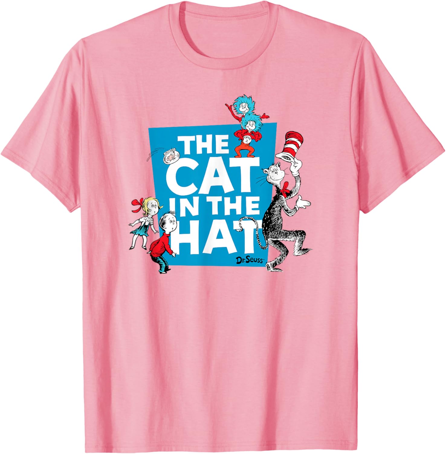 Dr. Seuss Cat in the Hat Characters T-Shirt for Kids and Adults - 11