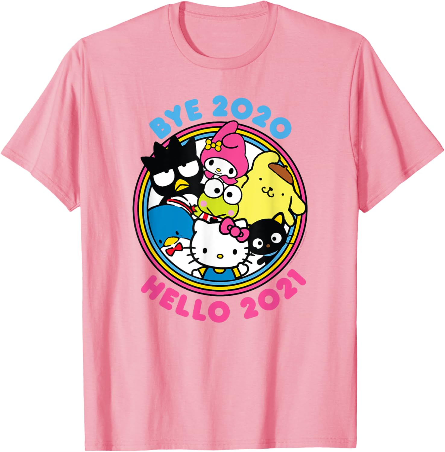 Hello Kitty New Year's T-Shirt 2021 for Kids and Friends Celebrations - 10