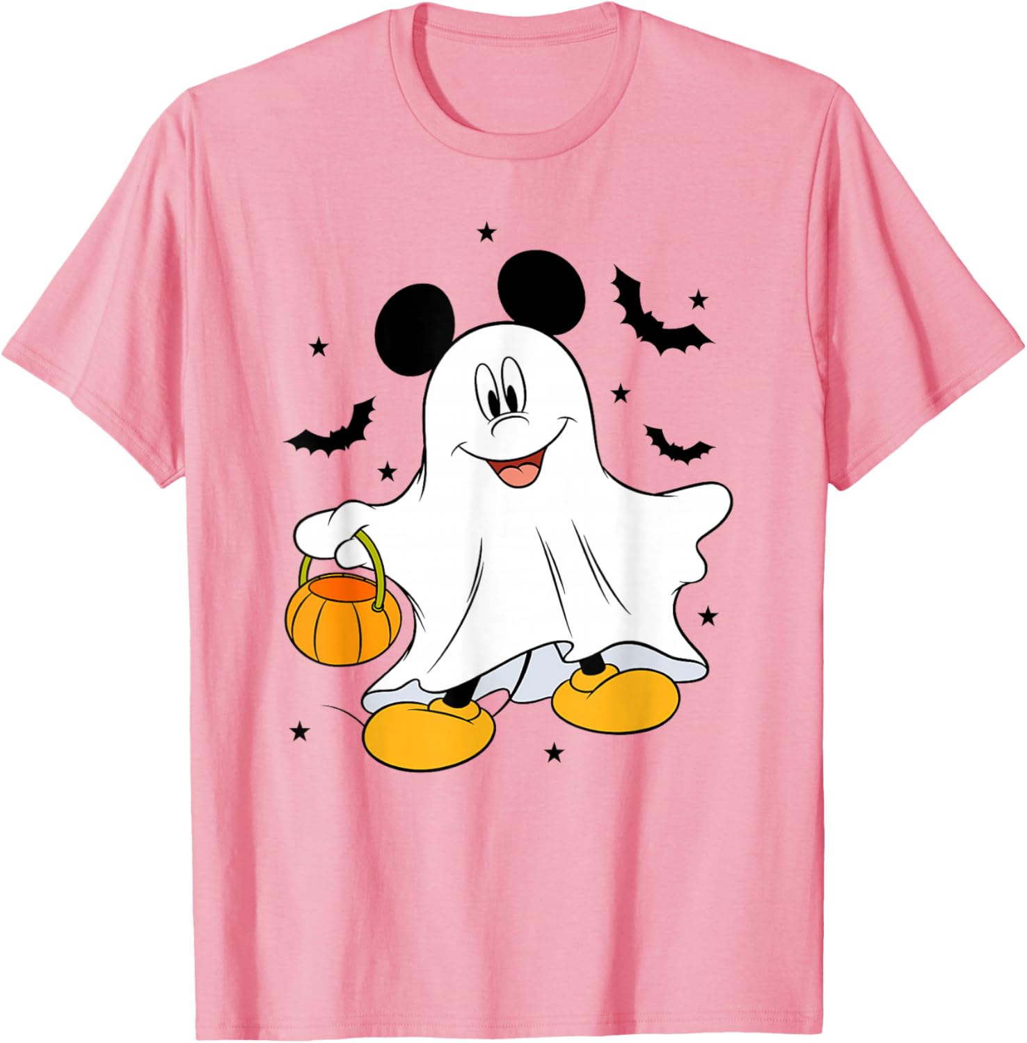 Disney Mickey Mouse Halloween Ghost T-Shirt for Fun Fall Style - 11