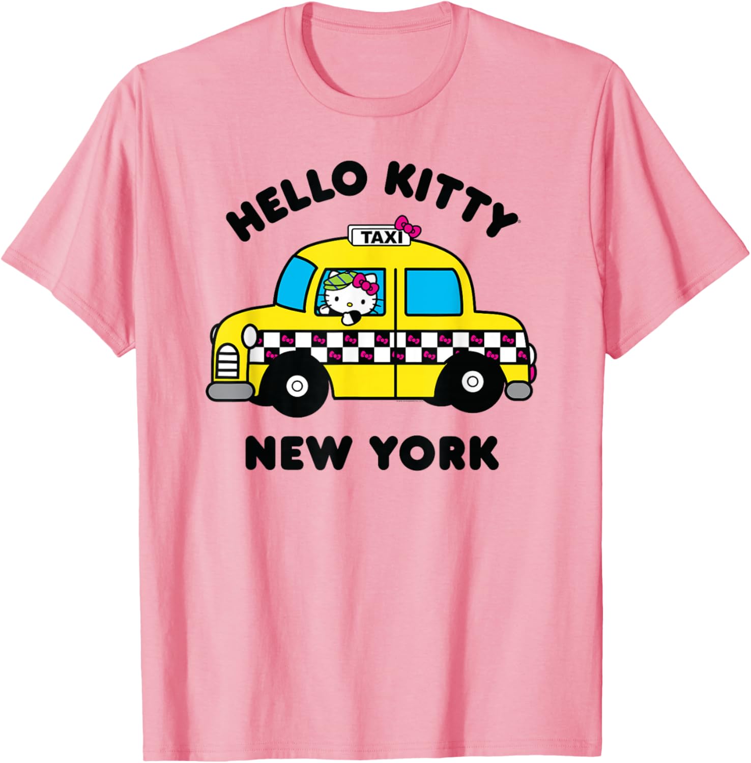 Hello Kitty New York Taxi T-Shirt Fun Gift for Cat Lovers and Tourists - 17