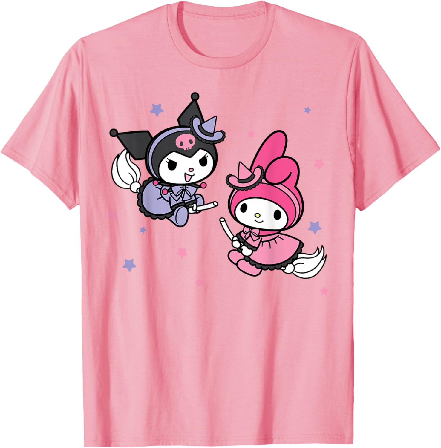 My Melody Kuromi Little Witches Halloween T-Shirt for Kids and Adults - 7