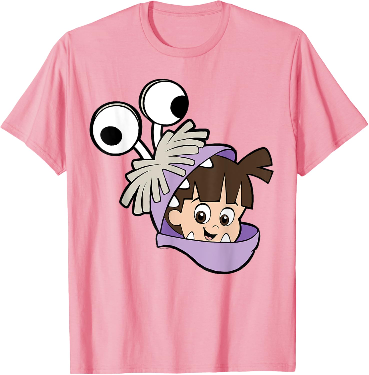 Monsters Inc Boo Big Face Costume T-Shirt for Kids Fun Apparel - 2