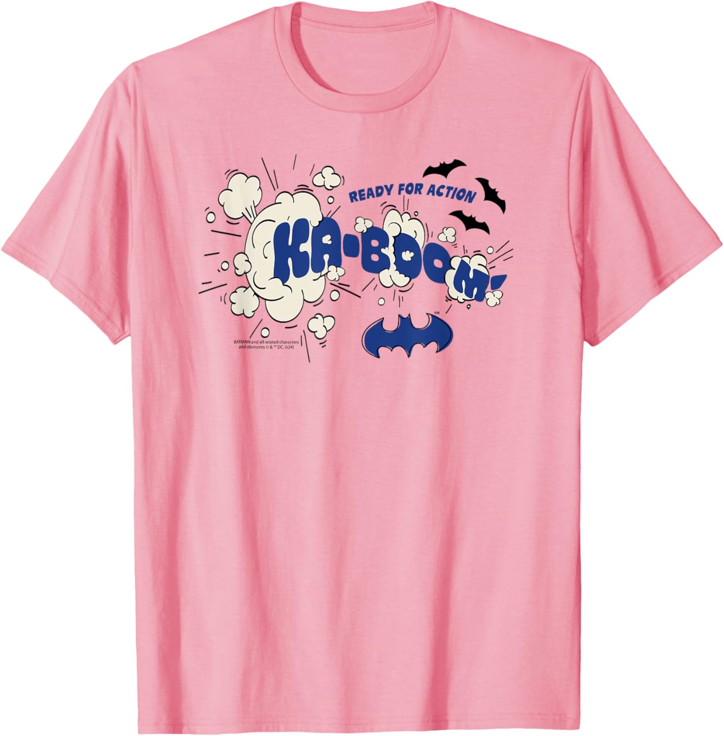 Amazon Essentials Batman Comic Kaboom Ready for Action T-Shirt - 7