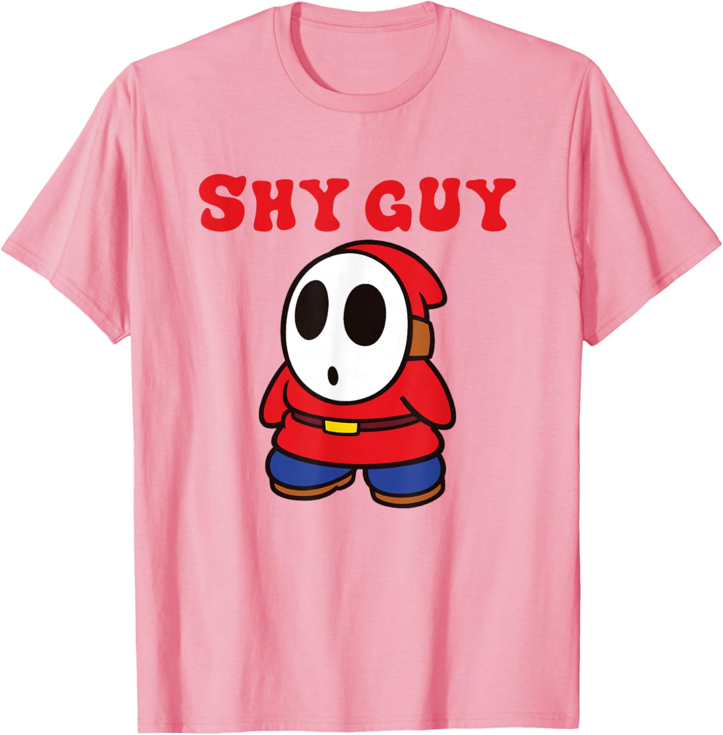 Super Mario Shy Guy Retro T-Shirt for Gamers - Nintendo Fan Apparel - 19