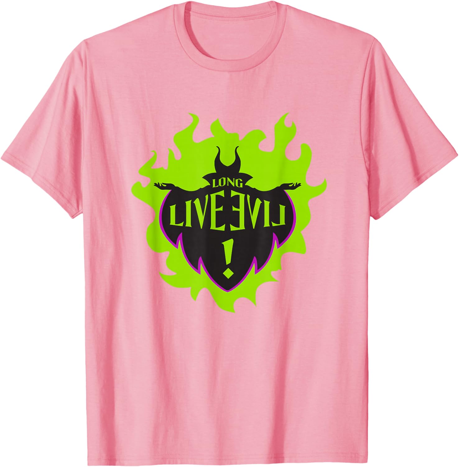 Disney Descendants Maleficent Long Live Evil T-Shirt for Fans - 10