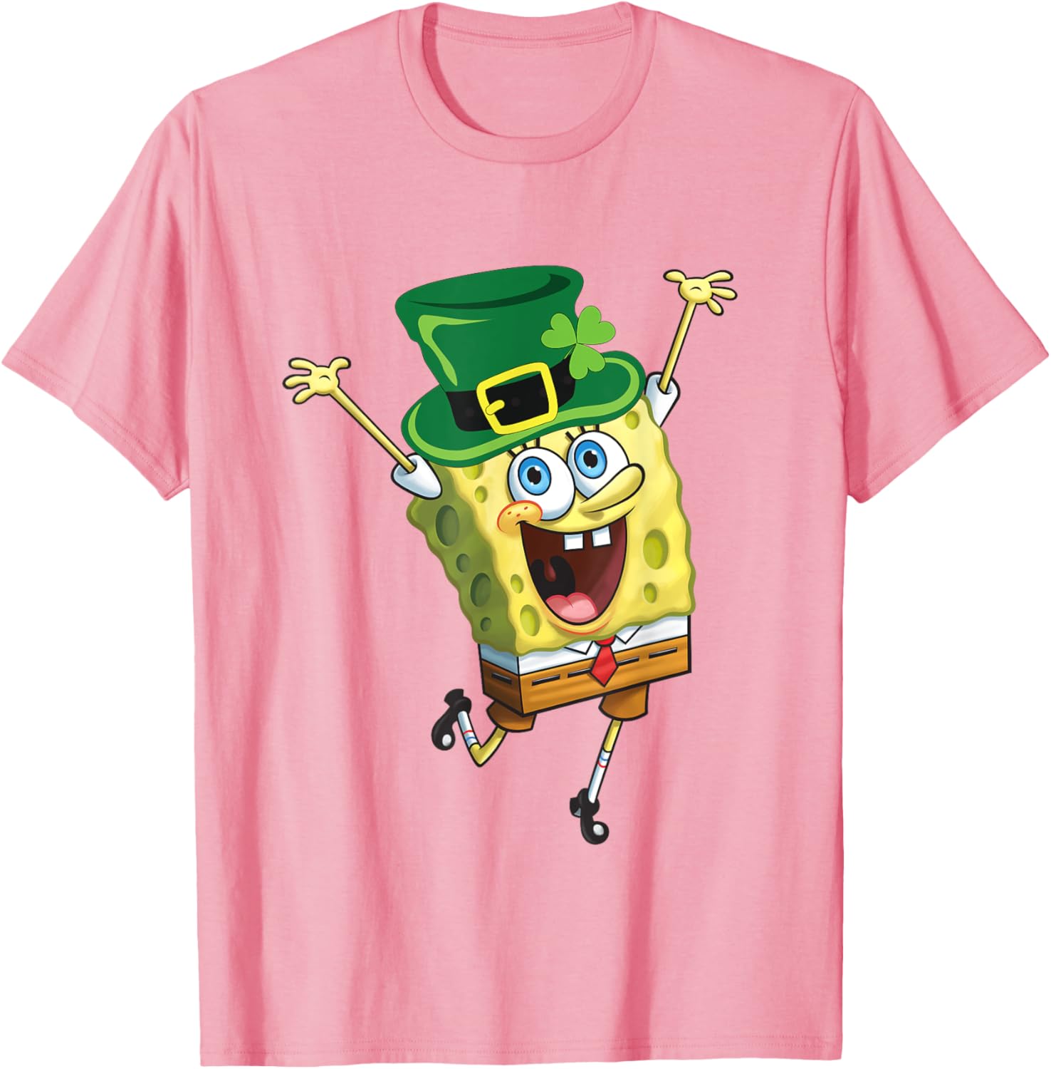 SpongeBob SquarePants St Patricks Day T-Shirt for Fun Festive Style - 7