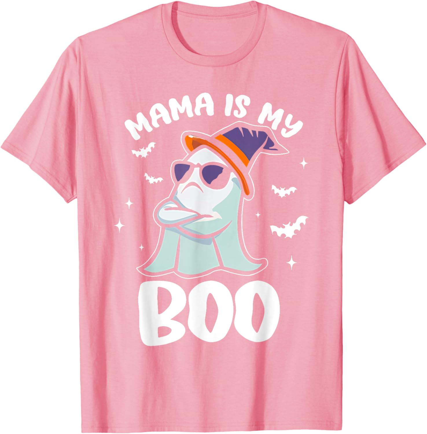Groovy Mama Is My Boo Halloween T-Shirt for Toddlers and Kids - 26
