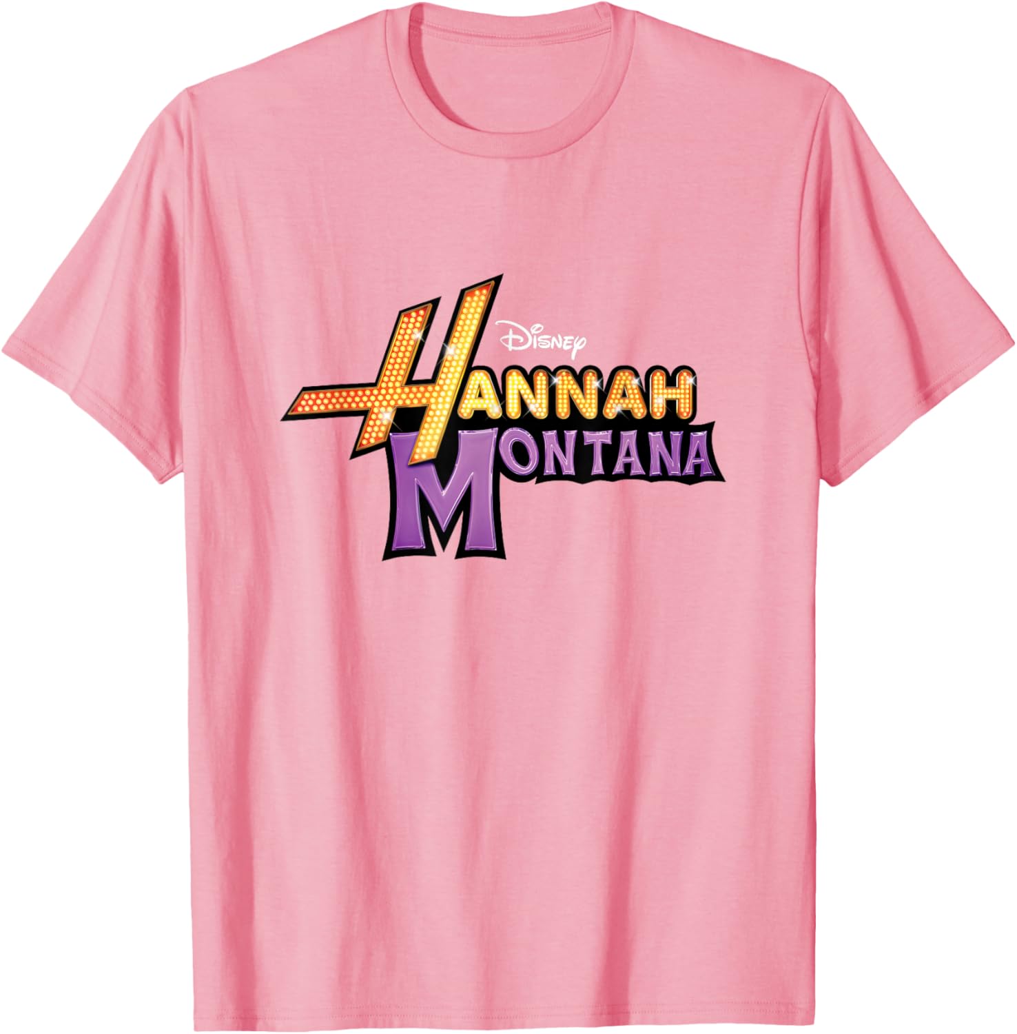 Disney Hannah Montana Big Logo T-Shirt for Classic Fans and Style - 6