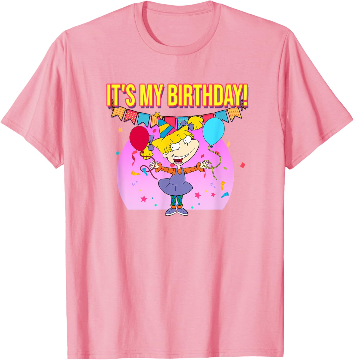 Mademark x Rugrats Angelica Pickles Birthday T-Shirt Fun Kids Apparel - 18