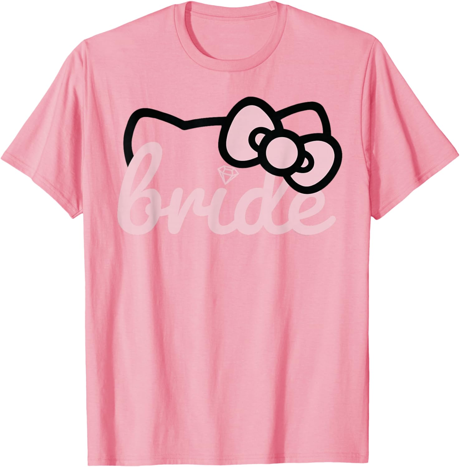 Hello Kitty Bride Wedding T-Shirt for Fun Bridal Party Celebrations - 16