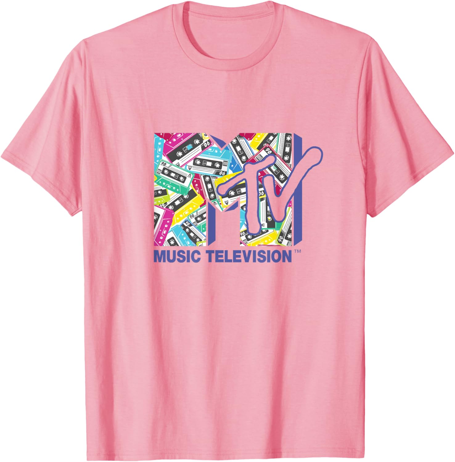 Mademark x MTV 80s Logo T-Shirt with Classic Tapes - Retro Style Apparel - 16
