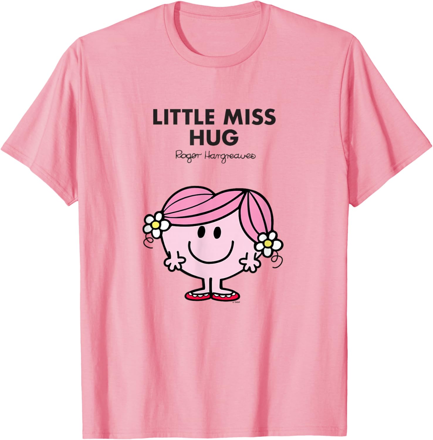 Mr. Men Little Miss Hug T-Shirt for Kids – Soft and Fun Graphic Tee - 1