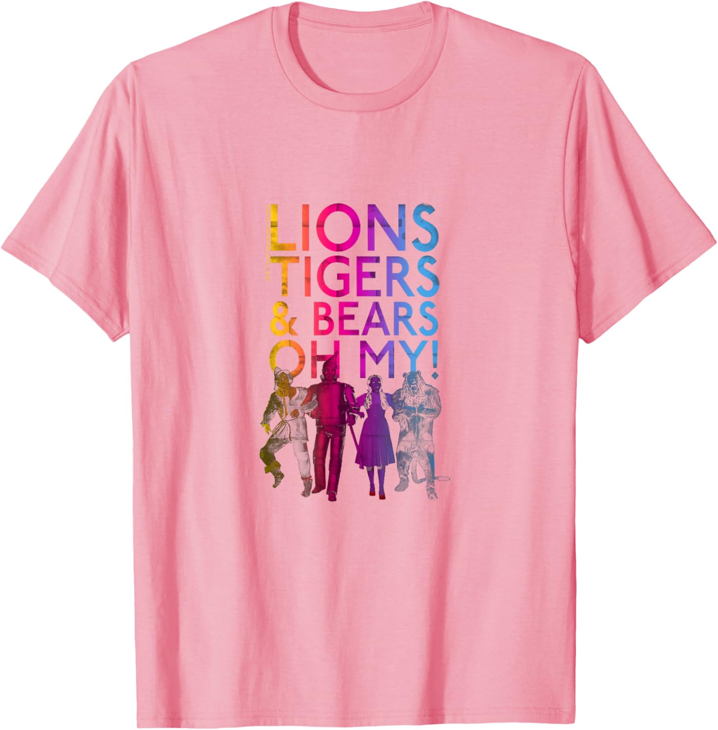 Wizard of Oz Lions Tigers and Bears T-Shirt for Fans of Adventure - 2