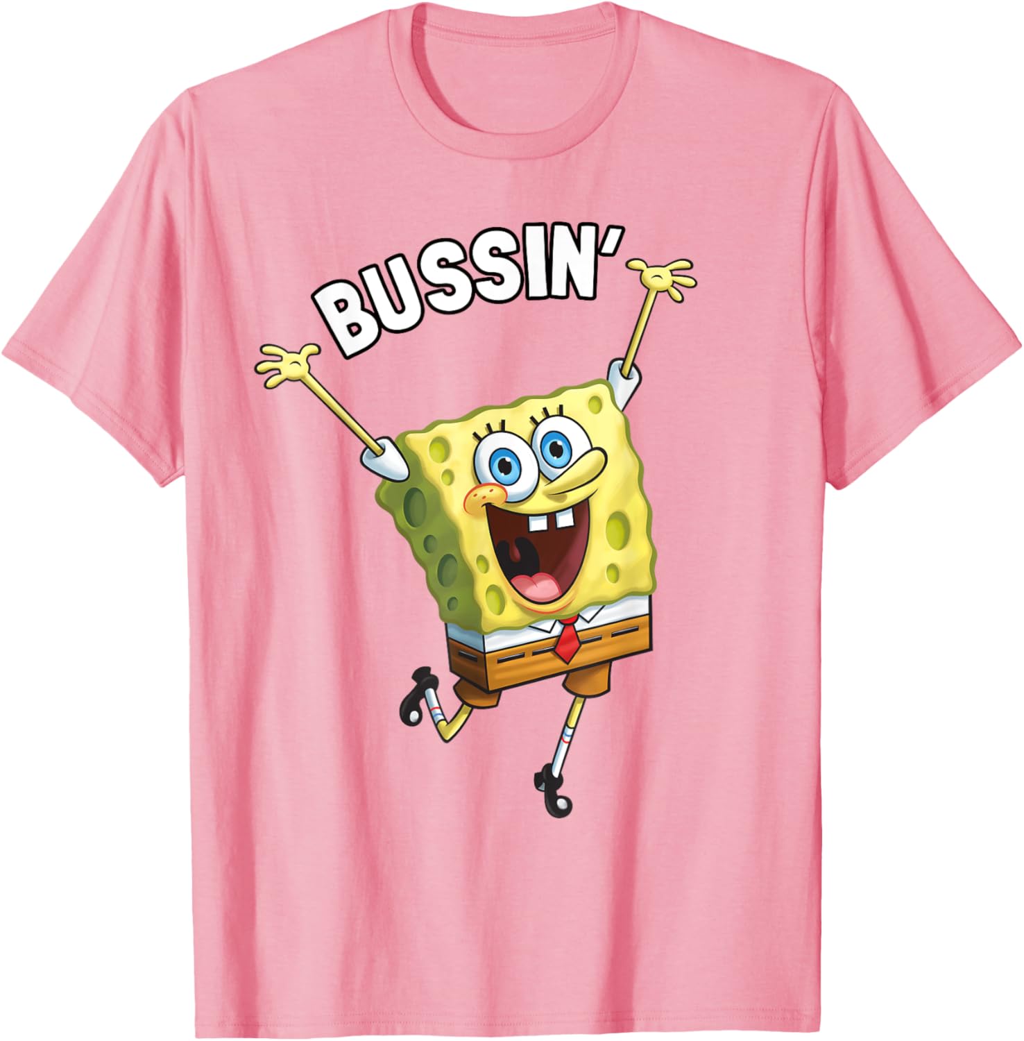 Mademark SpongeBob SquarePants Bussin T-Shirt for Fun and Fashion - 15