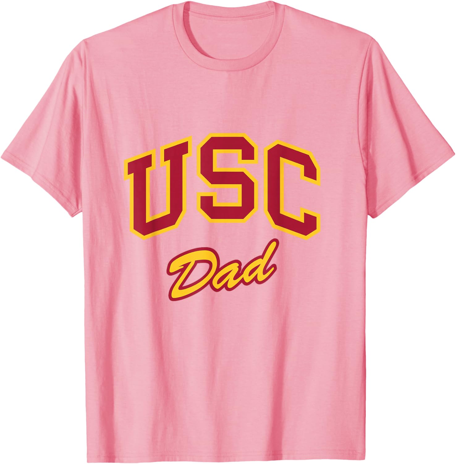 USC Dad Retro Script Style T-Shirt for Sports Fans and Outdoors Fun - 19
