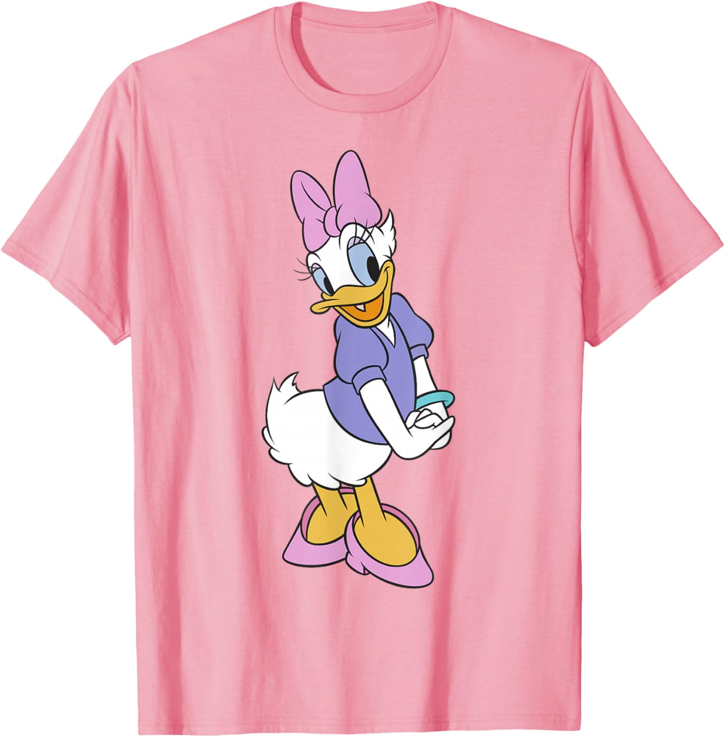 Daisy Duck Traditional Portrait T-Shirt for Disney Fans and Collectors - 13