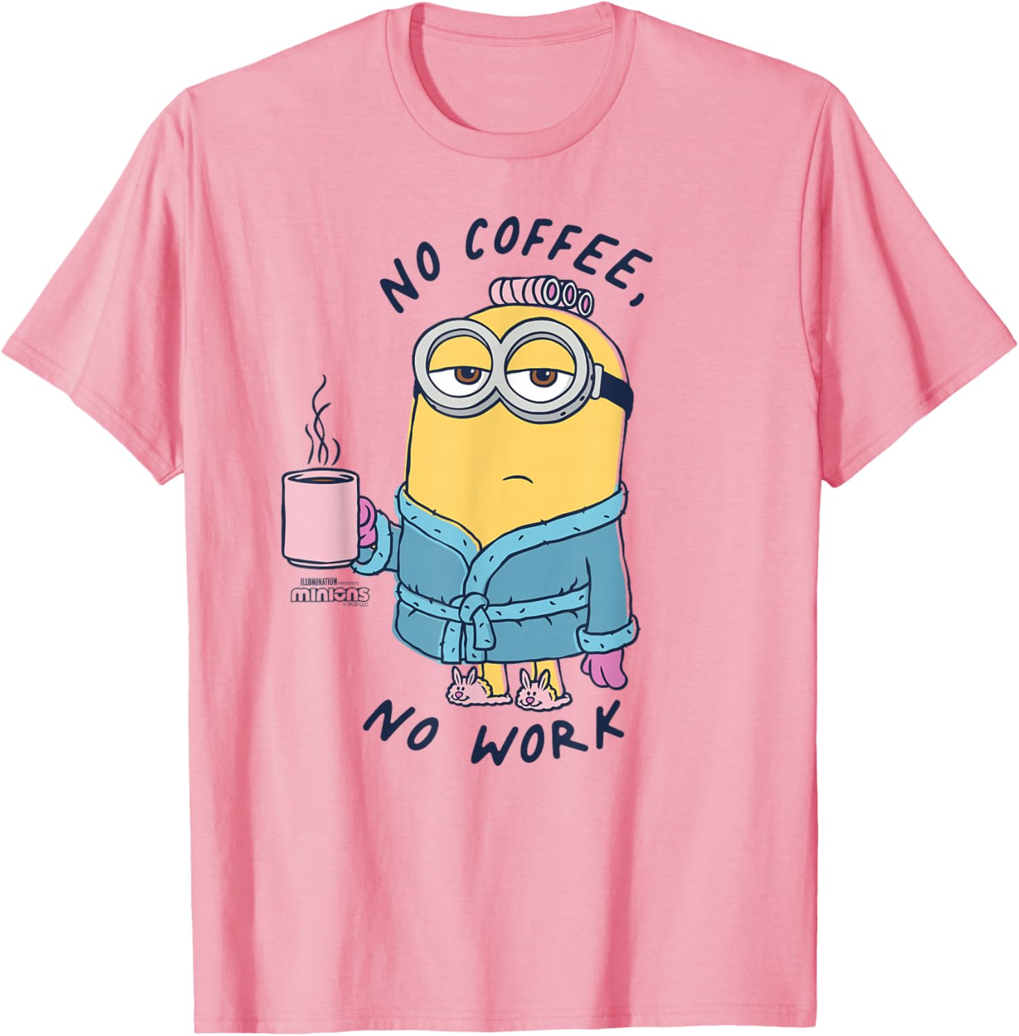 Minions Dave No Coffee No Work T-Shirt Fun Graphic Tee for Fans - 6