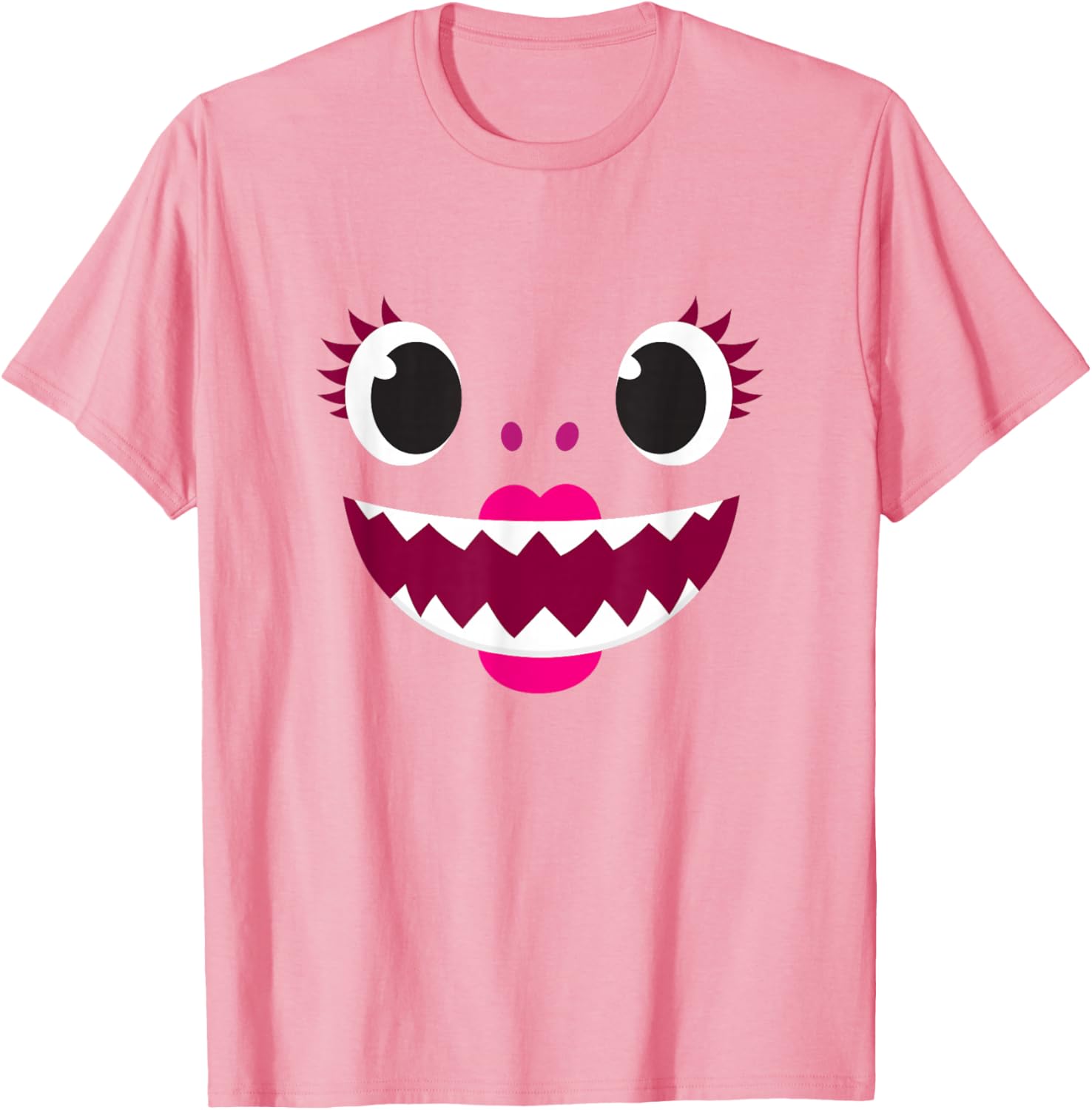 Cute Pinkfong Baby Shark Mommy Shark T-Shirt for Kids and Babies - 1