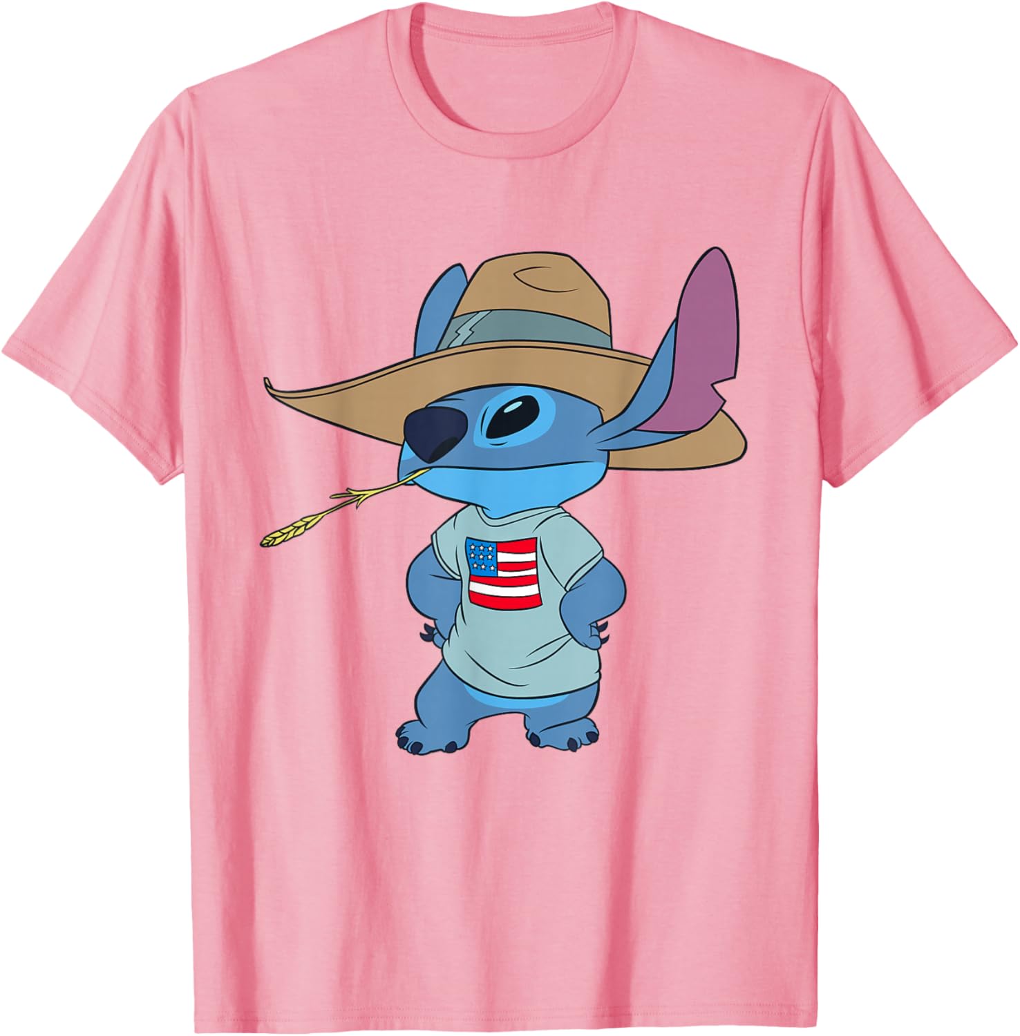 Disney Lilo and Stitch Americana T-Shirt for Fun Summer Style - 10