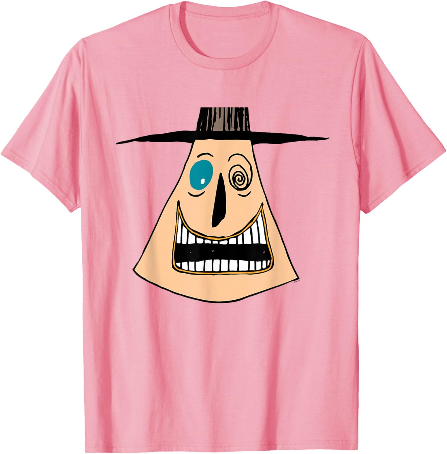 Disney The Nightmare Before Christmas Mayor Big Face T-Shirt for Fans - 9