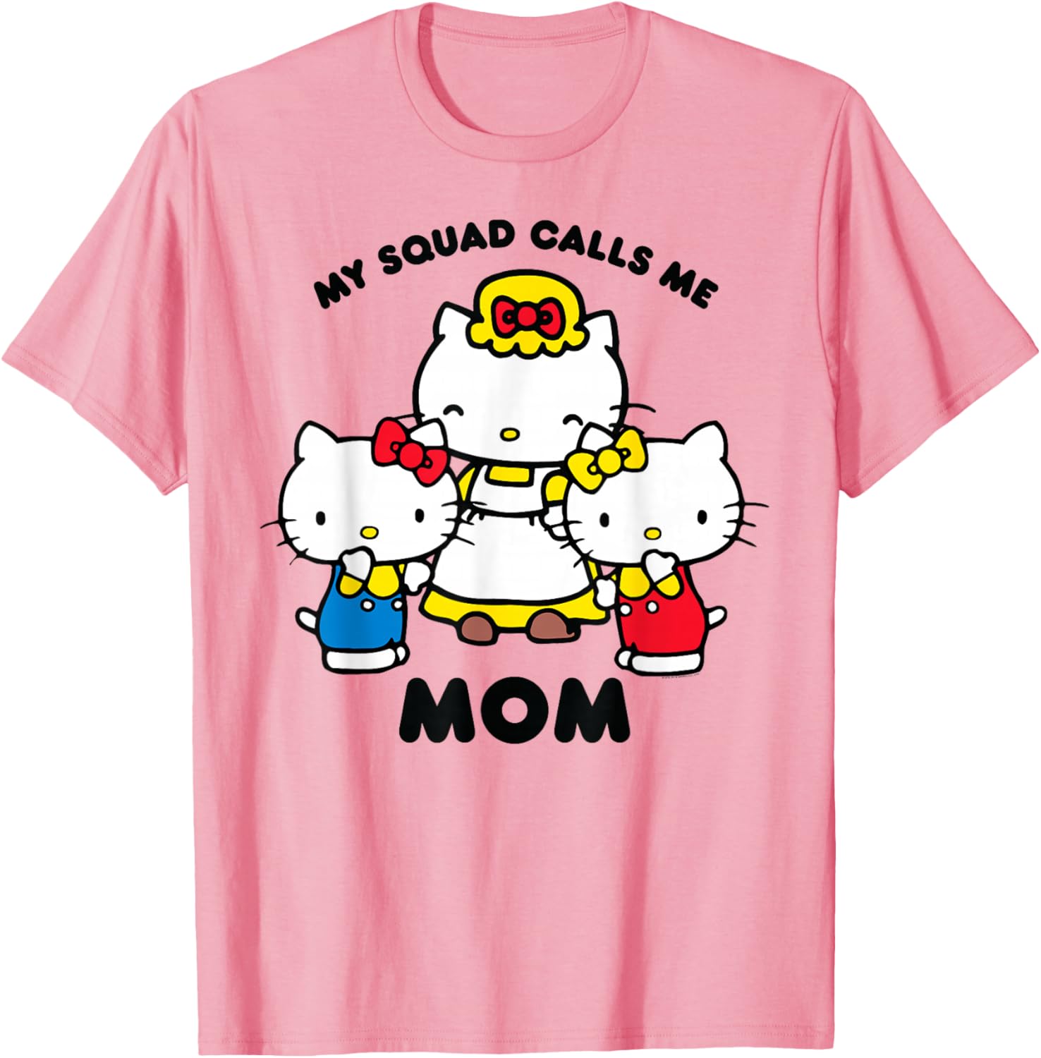 Hello Kitty Mom Squad T-Shirt for Stylish Moms - Cute and Comfy Clothing - 12
