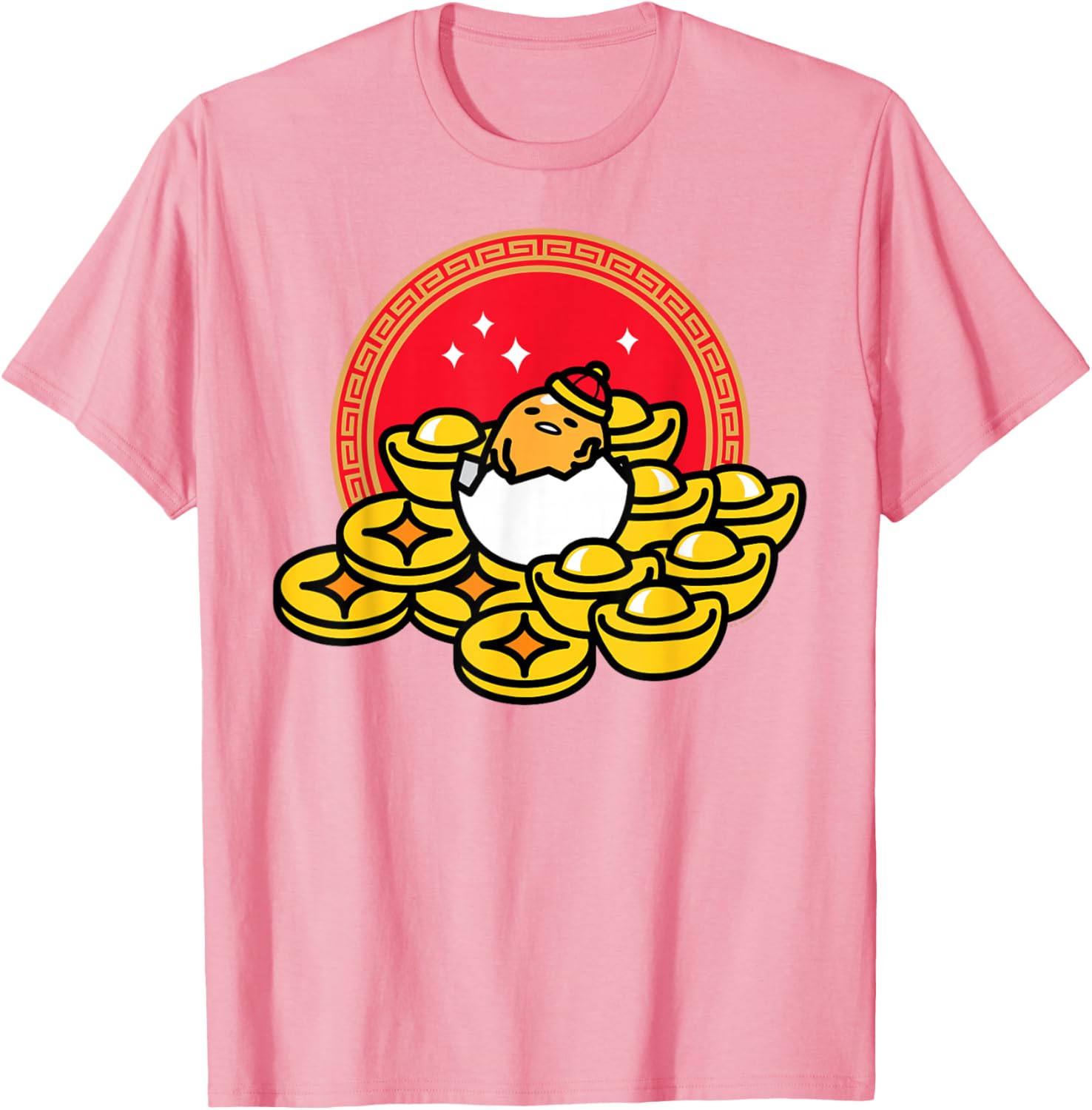 Gudetama the Lazy Egg Lunar New Year T-Shirt for a Festive Celebration - 14