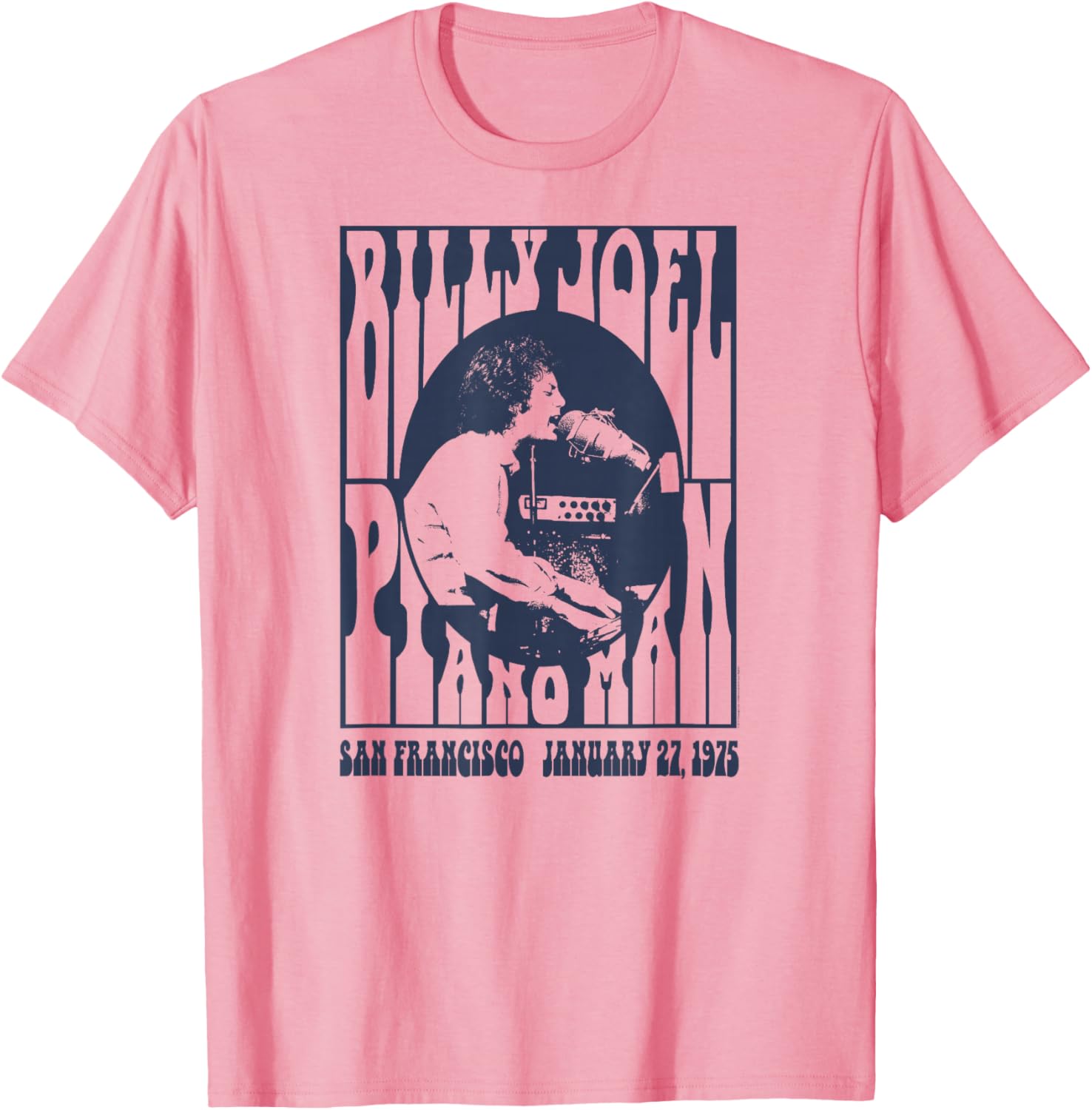 Billy Joel Piano Man 1975 T-Shirt Classic Music Apparel for Fans - 3