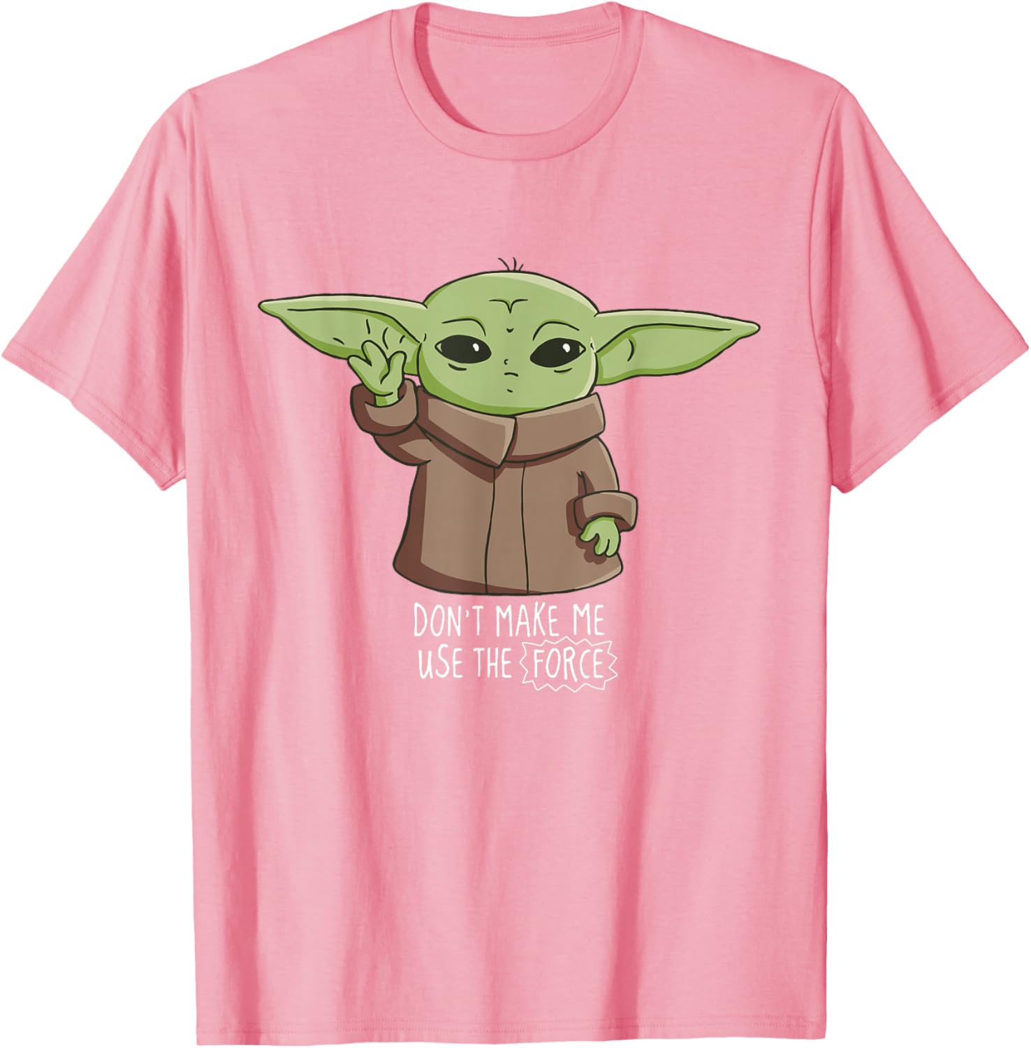 Mandalorian The Child Don't Make Me Use The Force T-Shirt for Fans - 3