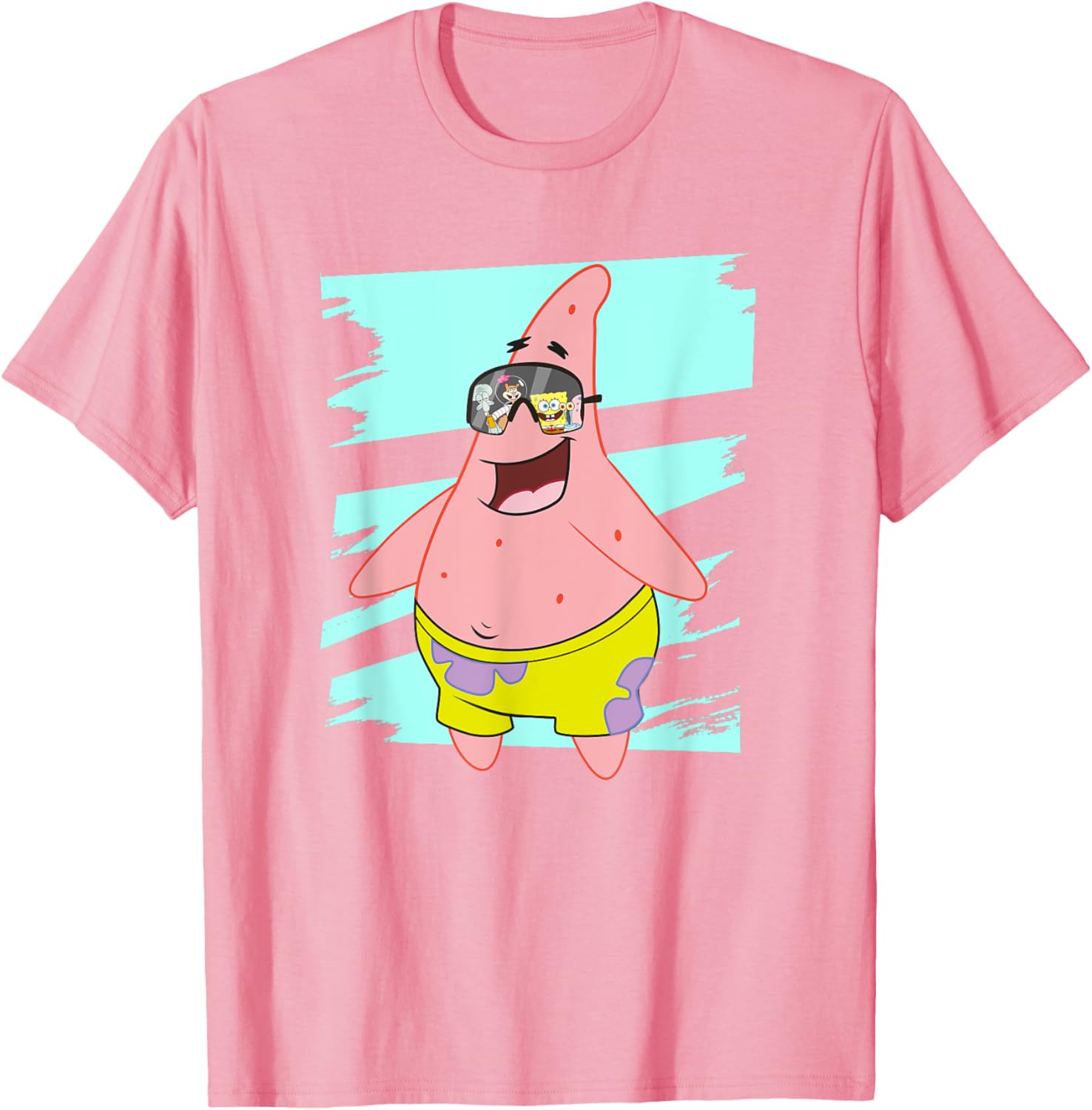 Mademark Patrick Star Sunglasses T-Shirt Fun SpongeBob SquarePants Apparel - 8