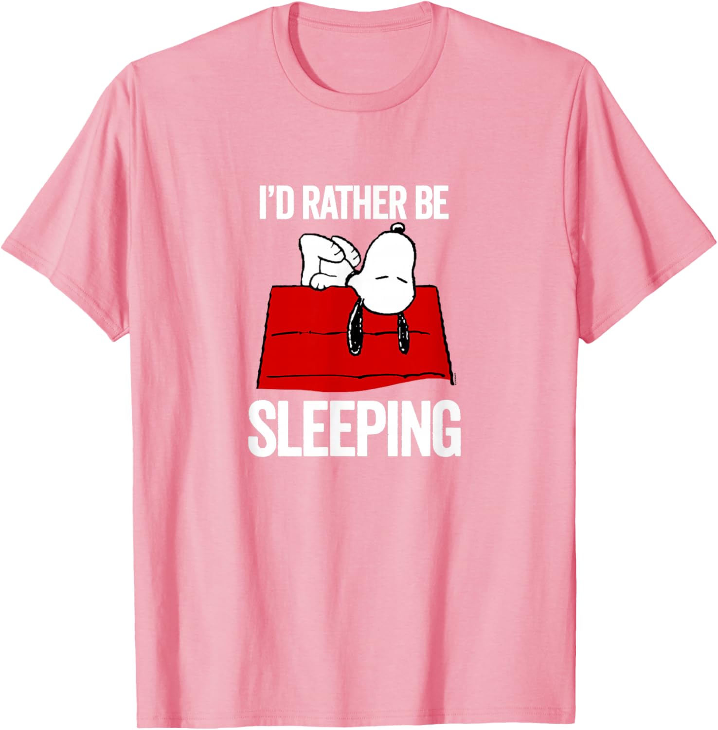 Peanuts Snoopy Still Sleeping T-Shirt Perfect for Relaxed Days - 3