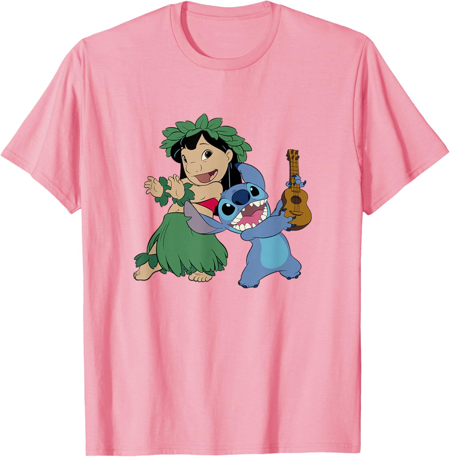 Disney Lilo & Stitch Tropical Hula Lessons Duo T-Shirt for Fun Adventures - 8