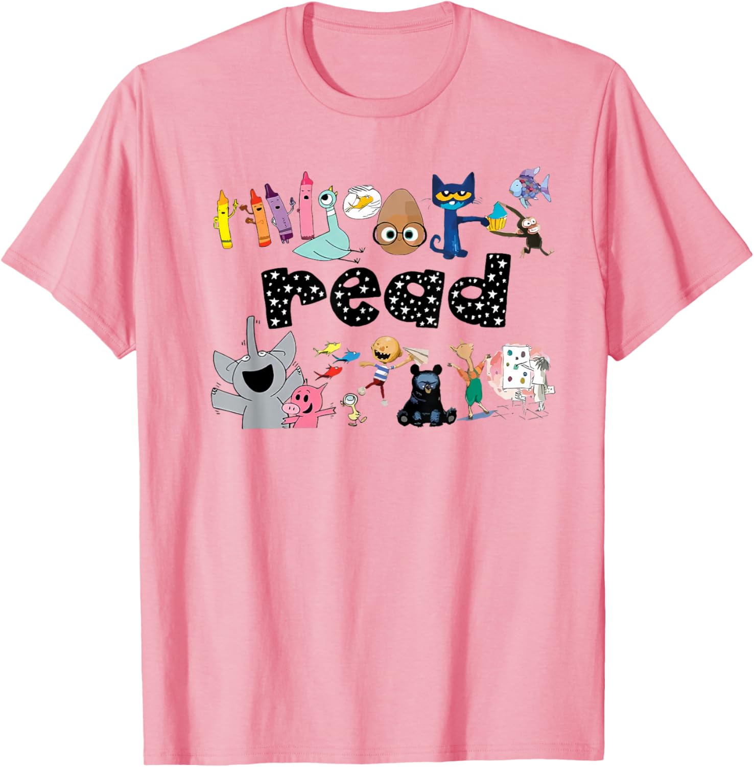 Read Children's Books Teacher T-Shirt for Book Lovers and Educators - 5