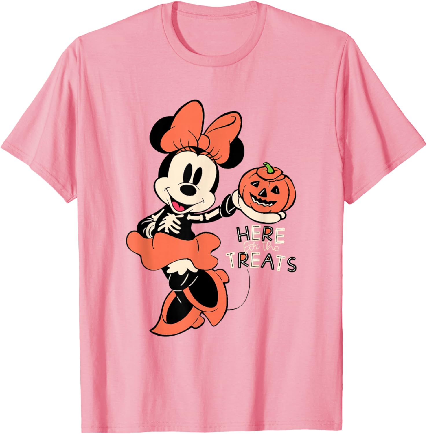 Disney Mickey Mouse Halloween Pumpkin T-Shirt for Kids and Adults - 8