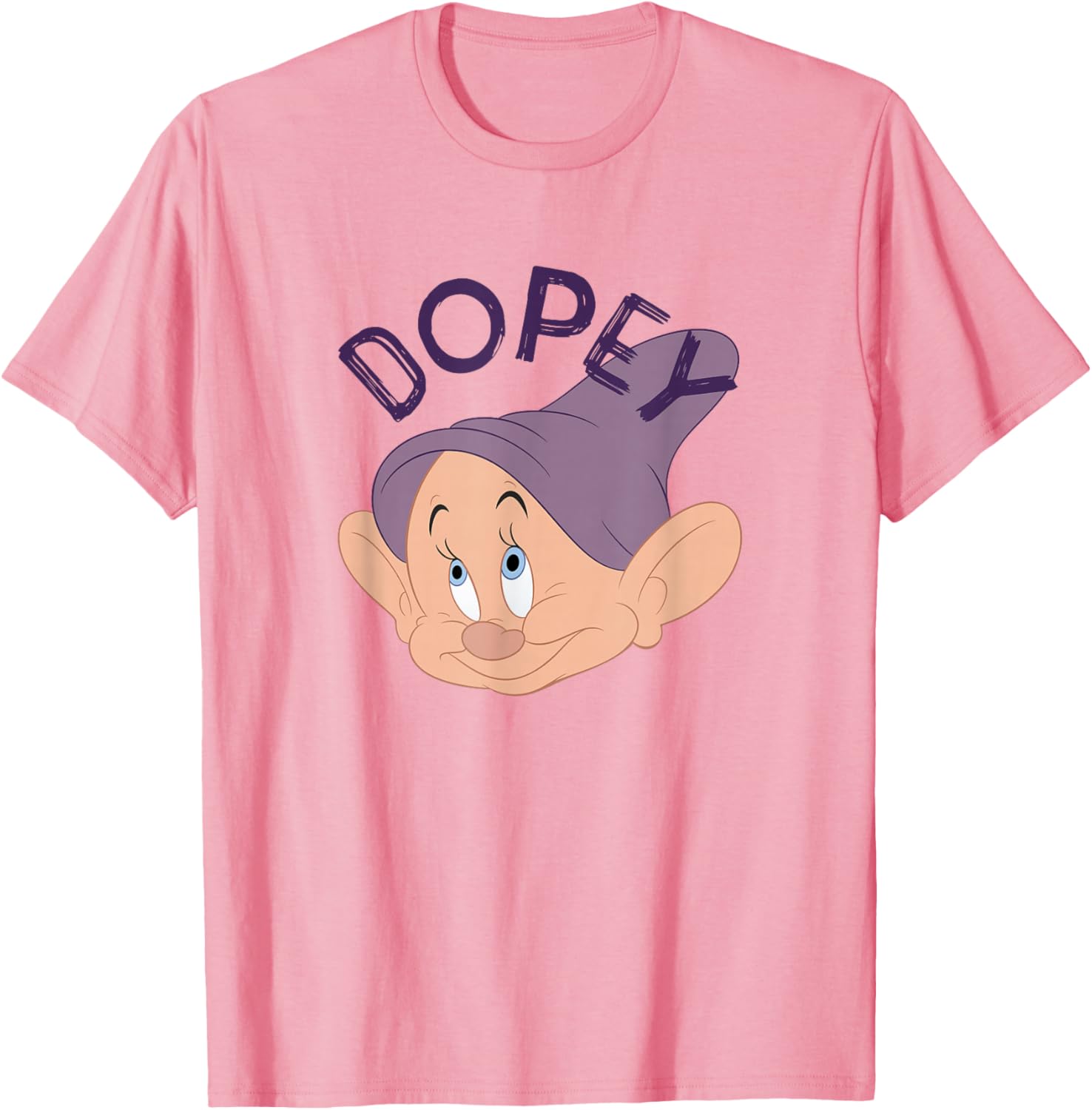 Disney Snow White Dopey Face T-Shirt for Kids and Adults - Fun Apparel - 11