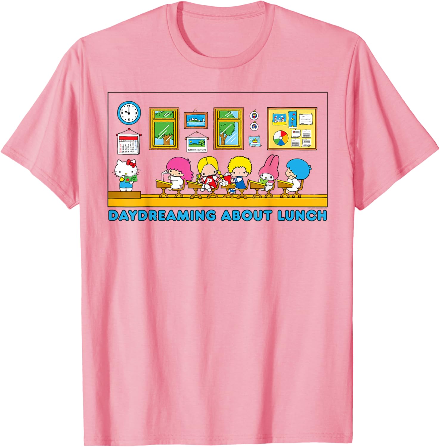 Hello Kitty and Friends Daydreaming Lunch T-Shirt for Fun Outfits - 5