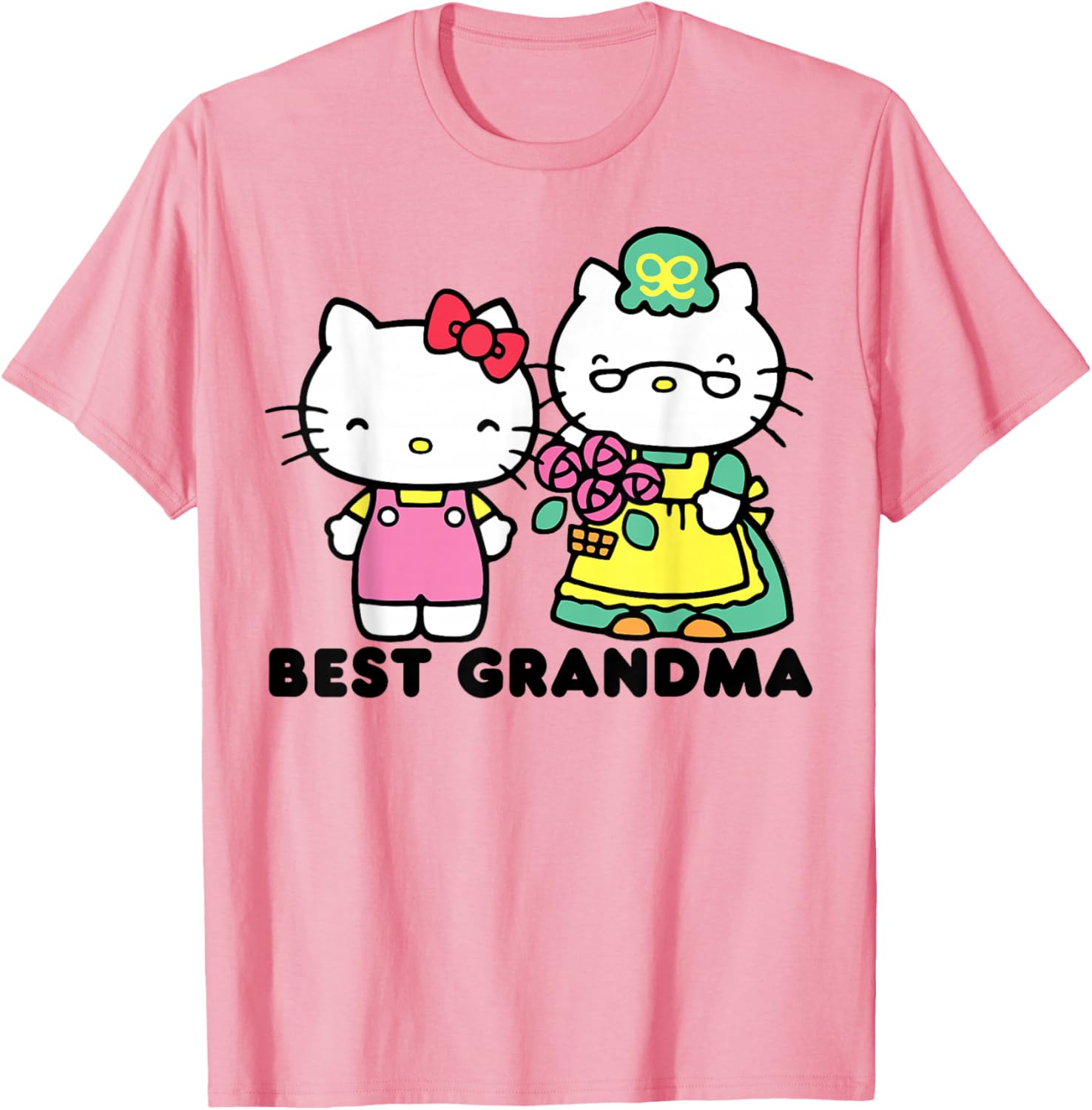Hello Kitty Best Grandma T-Shirt Cute Gift for Grandmothers - 7