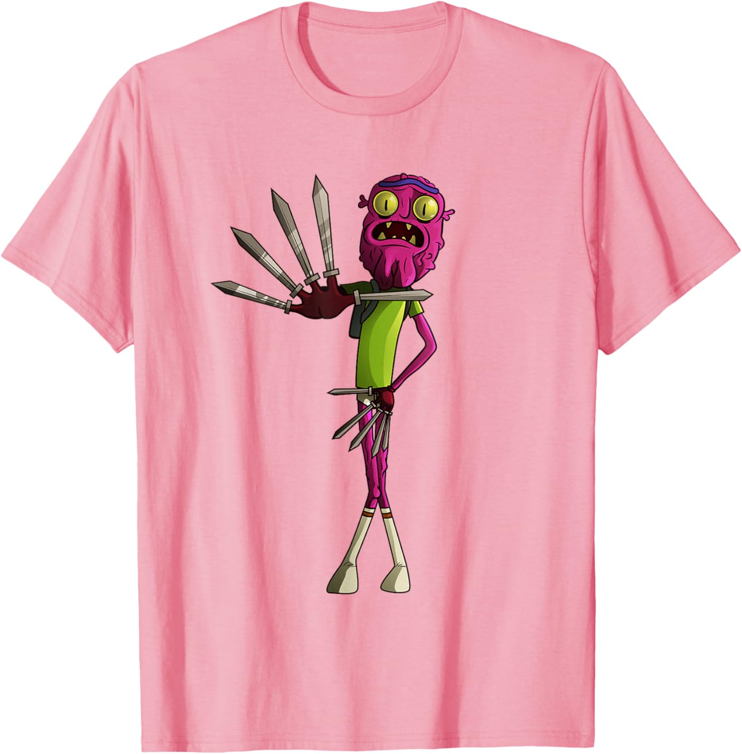 Mademark x Rick and Morty Scary Terry T-Shirt for Fun Fans - 9