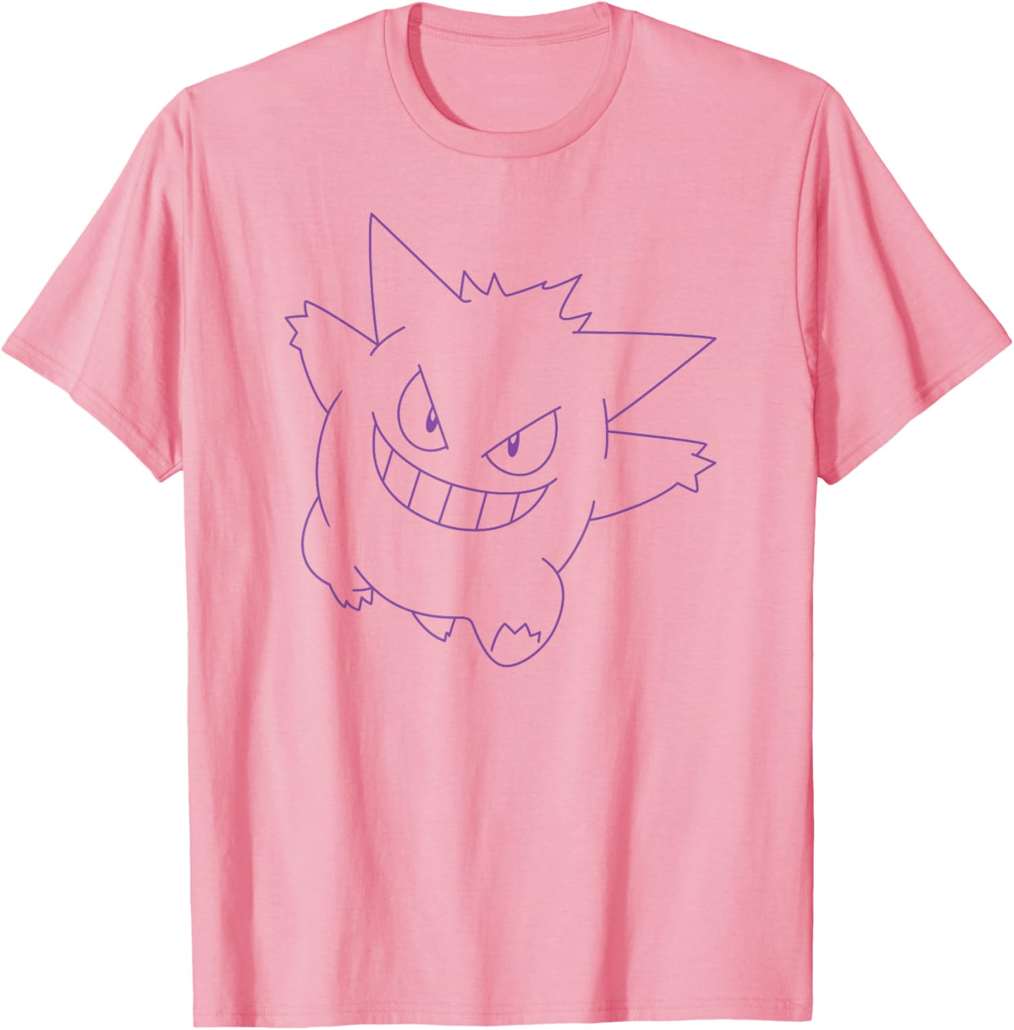 Pokémon Gengar Big Face T-Shirt Fun Graphic Tee for Fans and Collectors - 4