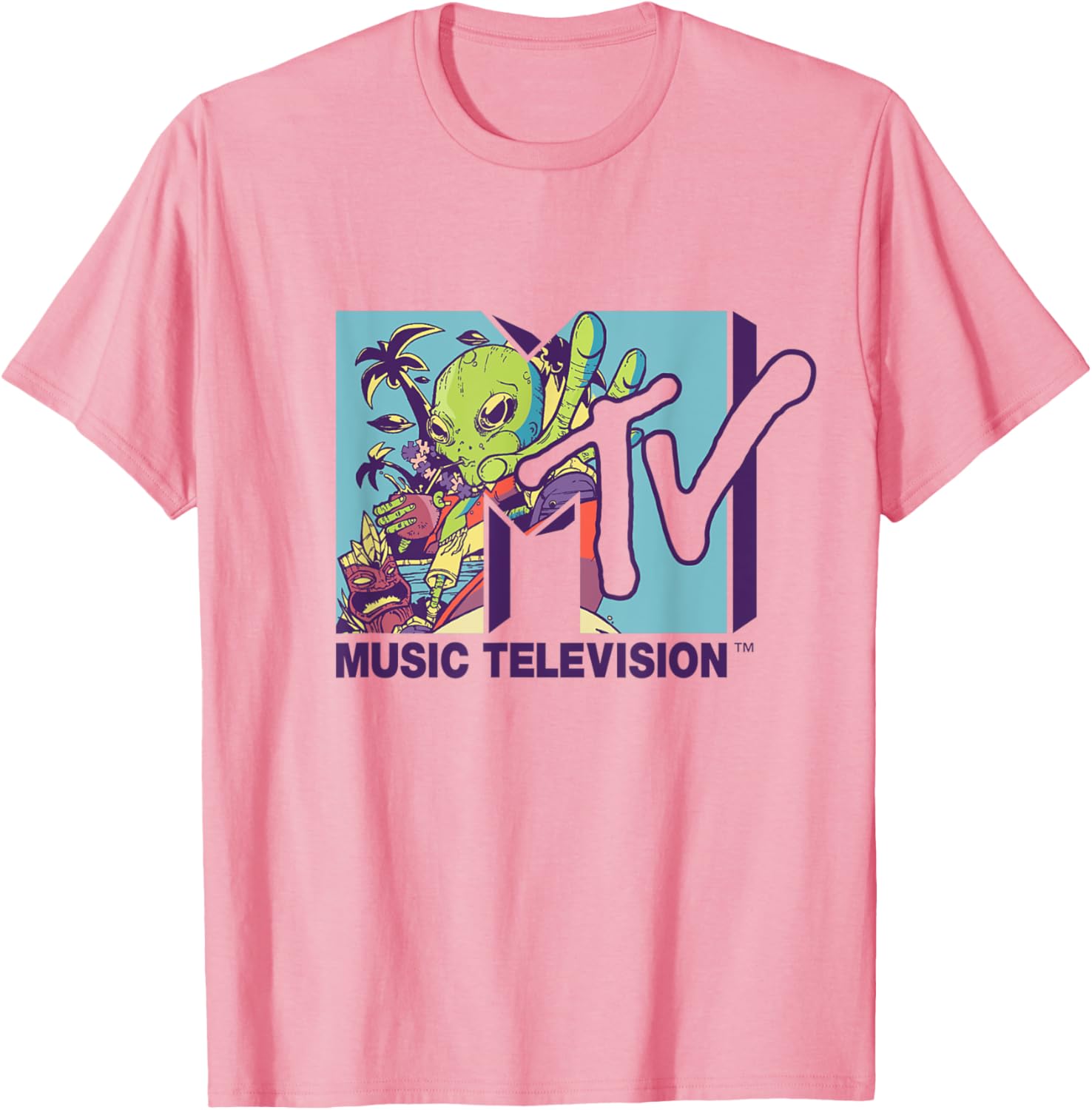 Mademark x MTV Alien Coconut Milk T-Shirt - Official Logo Apparel - 2