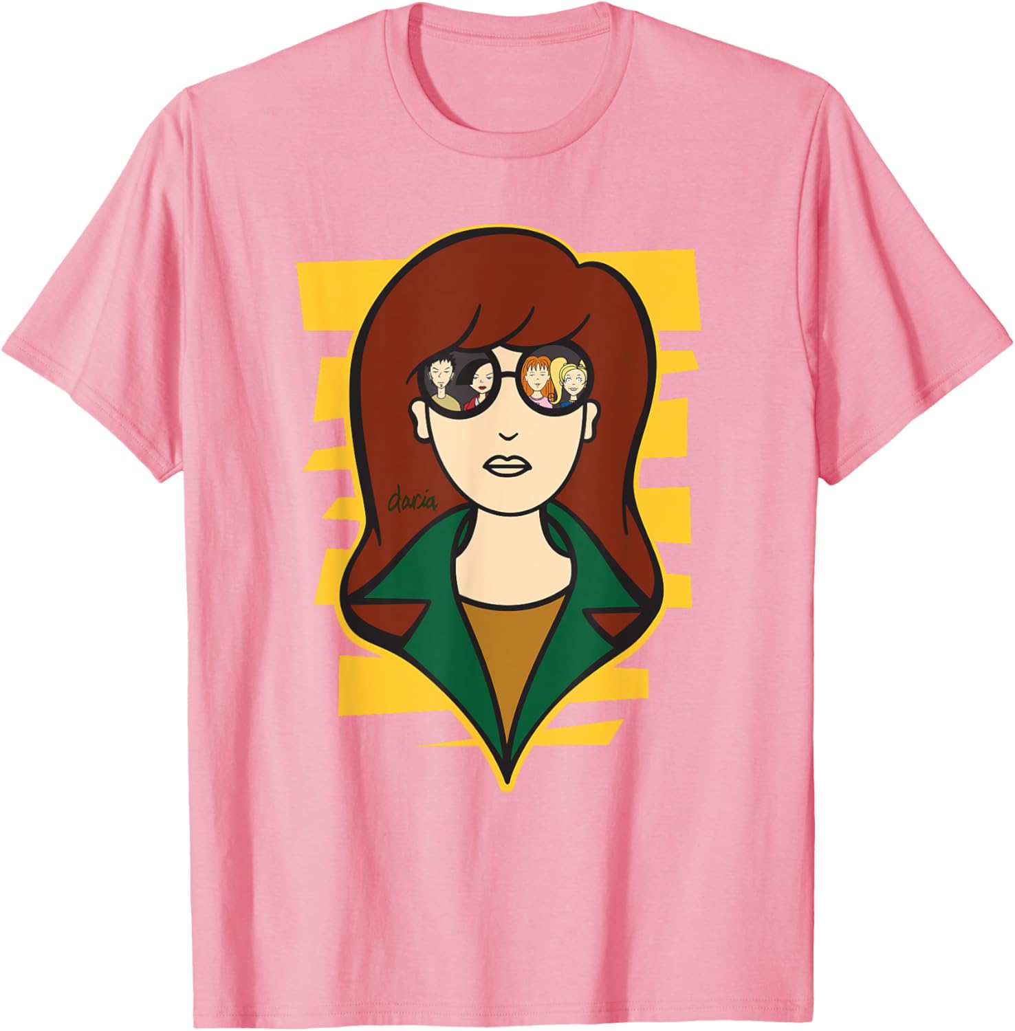 Mademark x Daria Reflection T-Shirt - Stylish Casual Wear for Everyone - 2